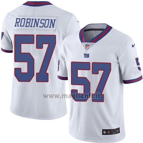 Maglia NFL Legend New York Giants Robinson Bianco